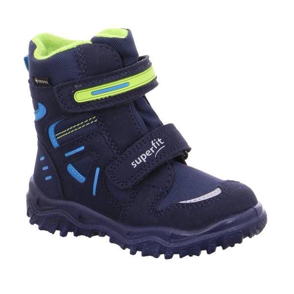 Bild 1 - SUPERFIT Kleinkinder-Snowboot Membran Blau Textil Winterstiefel