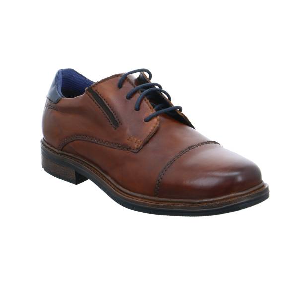 Bild 1 - BUGATTI SHOES Halbschuh-City Cognac Leder