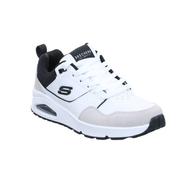 Bild 1 - SKECHERS Halbschuhe Sneaker Weiss Leder