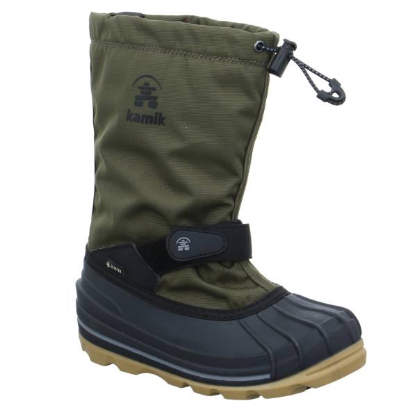 Bild 1 - KAMIK Kinder-Snowboot Olive Textil Schneestiefel