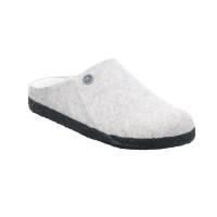 BIRKENSTOCK Hausschuh Offwhite Textil