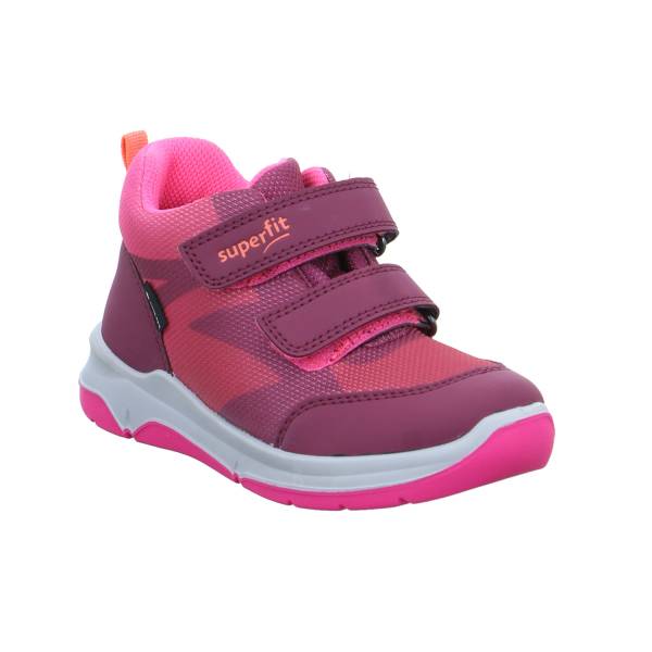 Bild 1 - SUPERFIT Kleinkinder-Sport -Halbschuh Pink Textil Sneaker