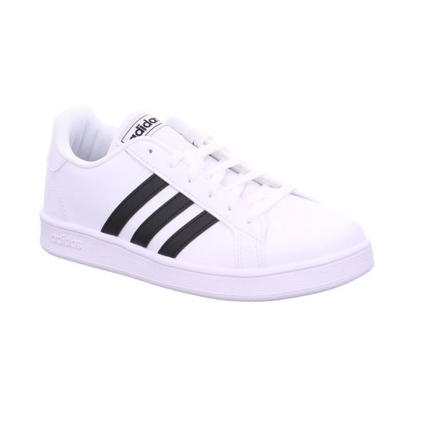 Bild 1 - ADIDAS Kinder Sportschuh Weiss Lederimitat