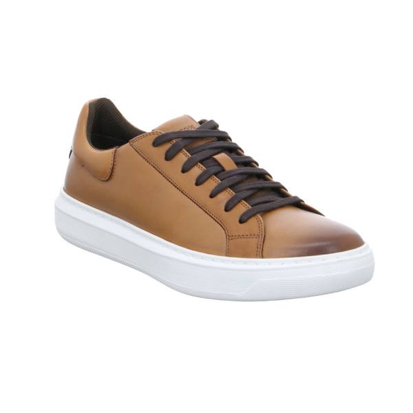 Bild 1 - GEOX Halbschuhe Sneaker Cognac Leder