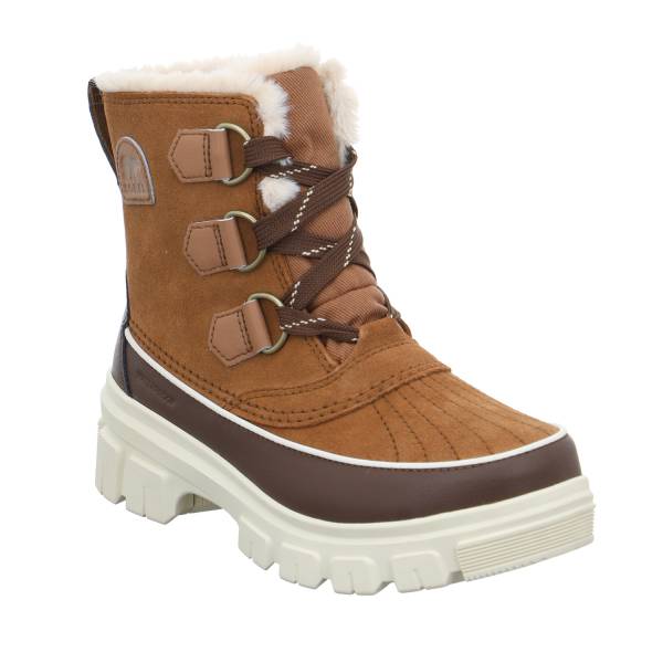 Bild 1 - SOREL Snowboot Cognac Leder wasserdicht