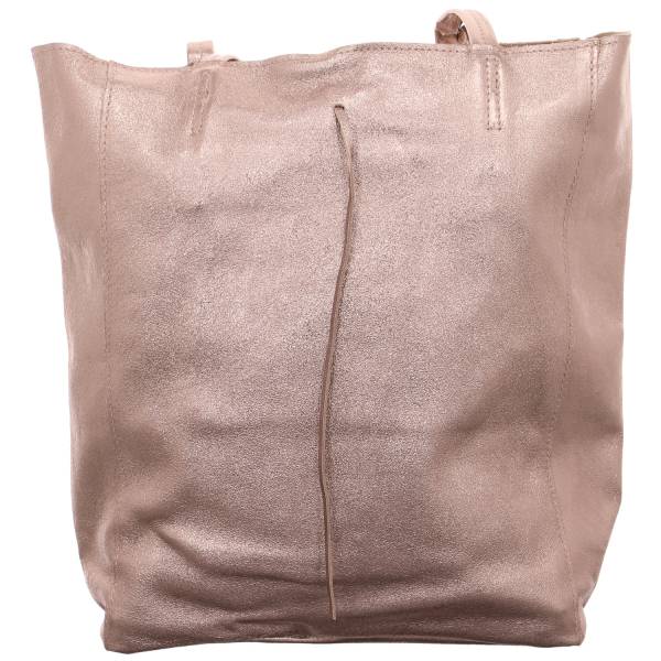 Bild 1 - * Shopper Bronze Leder