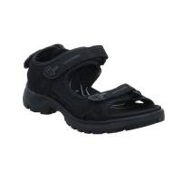 ECCO Trekking-Sandalette Schwarz Leder