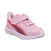 PUMA Baby-Sport-Bottine Rosa Textil Mädchen Sneaker