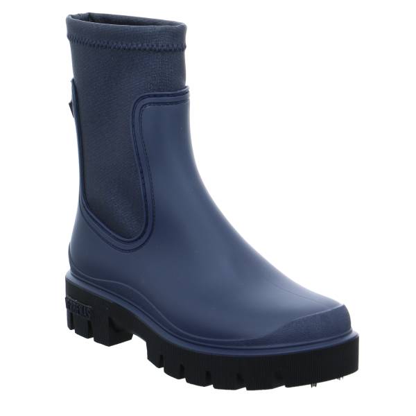 Bild 1 - VERBENAS Gummistiefel Blau Lederimitat