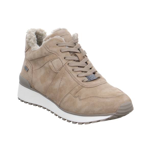 Bild 1 - CAPRICE Comfort-Mid Cut Sneaker Beige Leder mit TEX