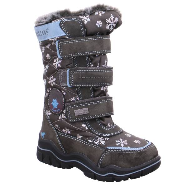 Bild 1 - MUSTANG Mädchen-Snowboot Membrane Altsilber Synthetik Snow-Boot