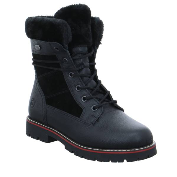 Bild 1 - REMONTE Boot Schwarz Leder mit TEX Membrane