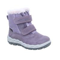 SUPERFIT Kleinkinder-Snowboot Membran Flieder Textil Mädchen Winterstiefel