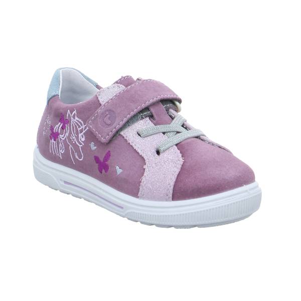 Bild 1 - RICOSTA Kleinkinder-Halbschuh Klett Rosa Leder Bottine