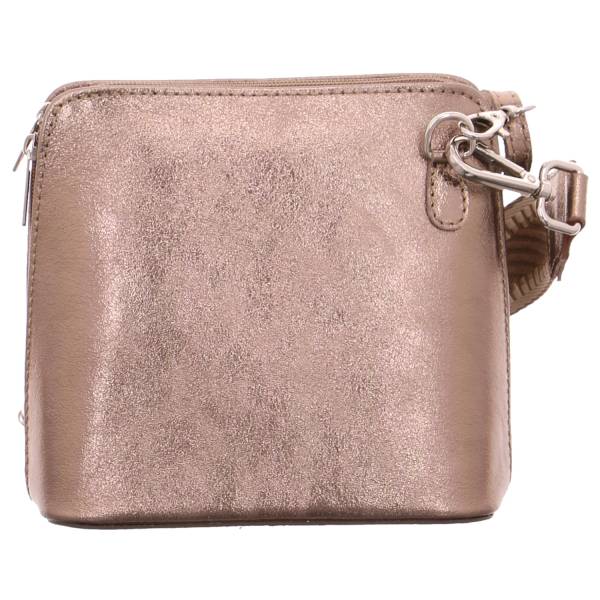 Bild 1 - * Umhänge-/Schultertasche klein Bronze Leder