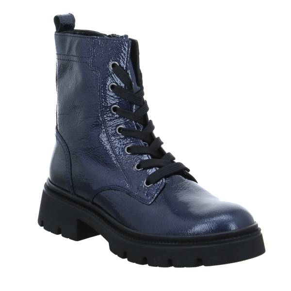 Bild 1 - GABOR Boot Blau Leder mit Wechselfussbett