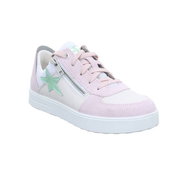 Bild 1 - SUPERFIT Mädchen-Halbschuh Binder Rosa Leder Sneaker