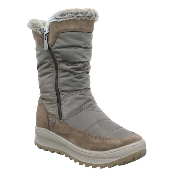 Bild 1 - IGI & CO Snowboot Beige Leder mit Gore-Tex