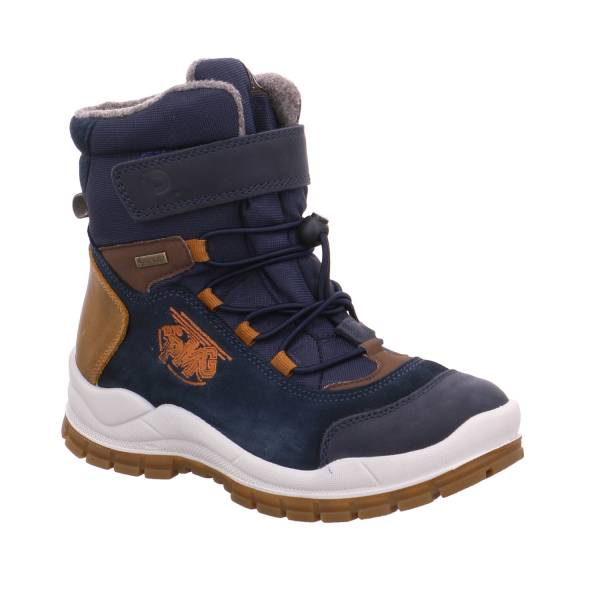 Bild 1 - PRIMIGI Jungen-Winter-Bottine Blau Leder Winter Boot