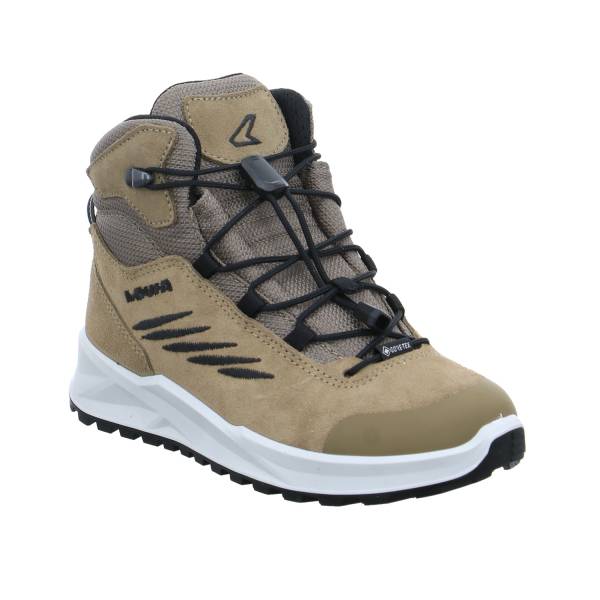 Bild 1 - LOWA Jungen-Winter-Bottine Beige Textil Winter-Sneaker high