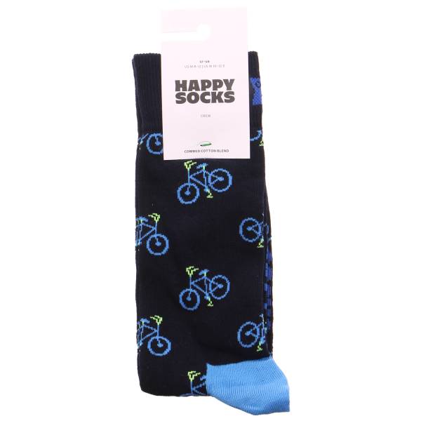 Bild 1 - HAPPY SOCKS Freizeitsocken Schwarz Textil