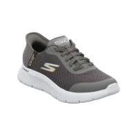 SKECHERS Halbschuhe Sneaker Stoff Braun Synthetik