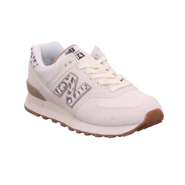 Bild 1 - NEW BALANCE Training Fitnessschuhe Beige Leder