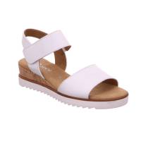 GABOR Comfort-Sandalette Weiss Leder