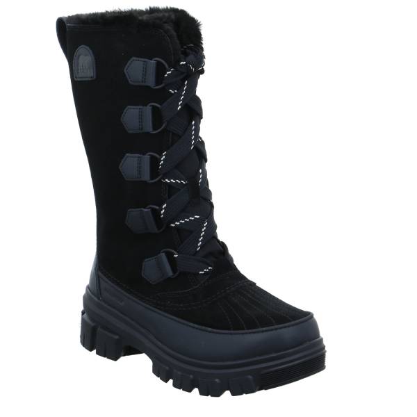 Bild 1 - SOREL Snowboot Schwarz Leder Wasserdicht