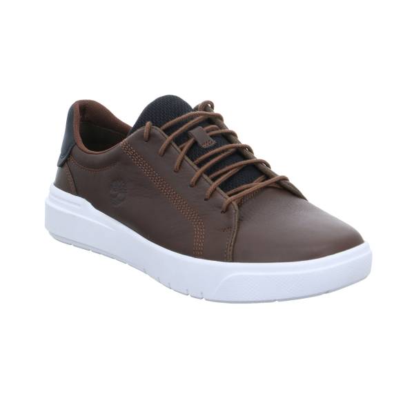 Bild 1 - TIMBERLAND Halbschuhe Sneaker Braun Leder