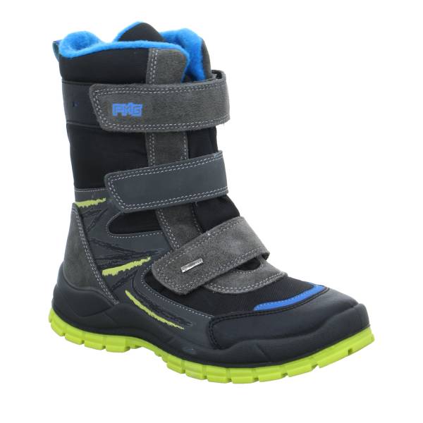 Bild 1 - PRIMIGI Jungen- Snowboot Membran Dunkelblau Textil Winterstiefel