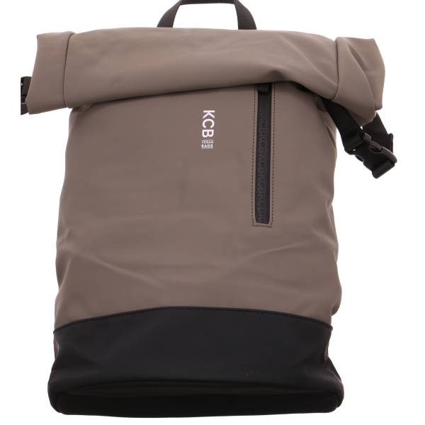 Bild 1 - KCB VEGAN BAGS Rucksack Grau Textil Vegan