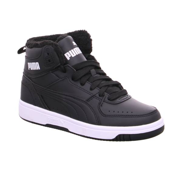 Bild 1 - PUMA Kinder Sportschuh Schwarz Lederimitat