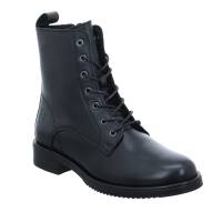 SCHUHENGEL Boot Schwarz Leder