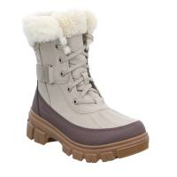 SOREL Snowboot Taupe Leder wasserdicht