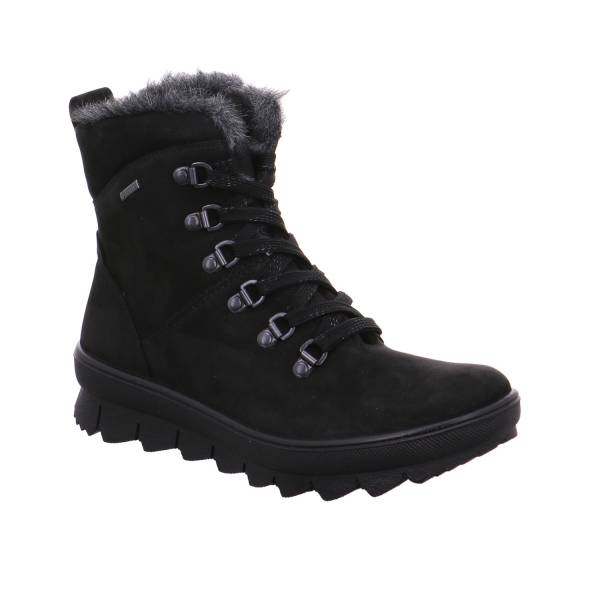 Bild 1 - LEGERO Snowboot Schwarz Leder mit Gore-Tex Membrane