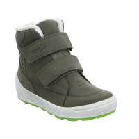 SUPERFIT Kleinkinder-Winter-Bottine Grün Textil Baby-Boot