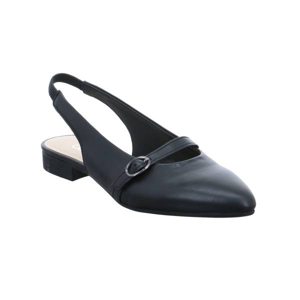 Bild 1 - GABOR Slingpumps Schwarz Leder