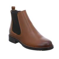 SCHUHENGEL Boot Cognac Leder