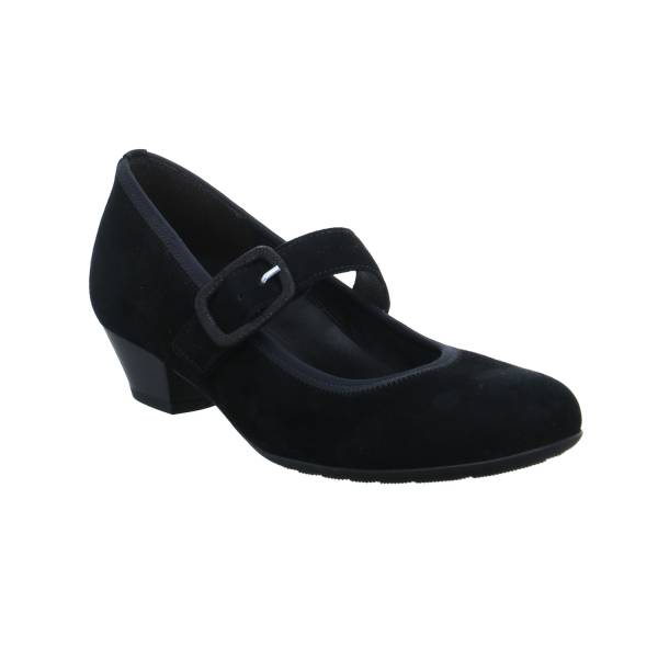 Bild 1 - GABOR Comfort-Pumps Schwarz Leder mit Wechselfussbett