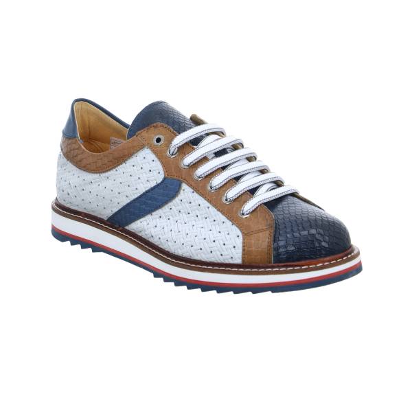 Bild 1 - Exton S.R.L Halbschuhe Sneaker Blau Leder