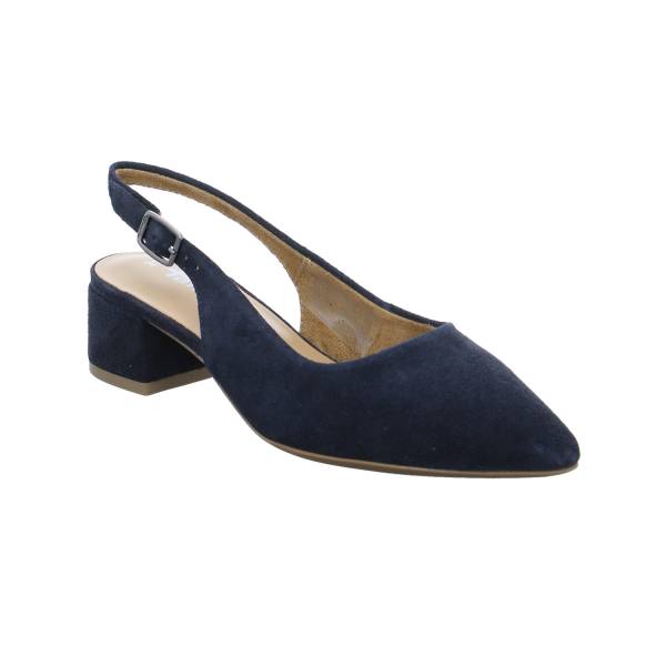 Bild 1 - TAMARIS Slingpumps Navy Leder