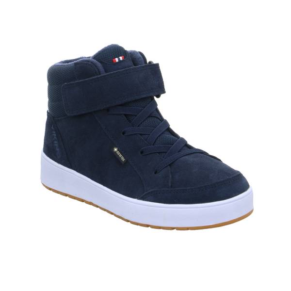 Bild 1 - VIKING Jungen-Winter-Bottine Dunkelblau Textil Sneaker high