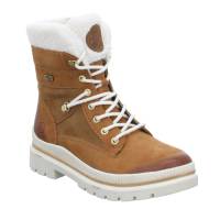 REMONTE Boot Cognac Leder mit TEX Membrane