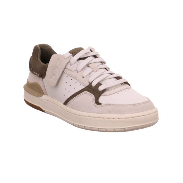 Bild 1 - CLARKS Halbschuhe Sneaker Beige Leder