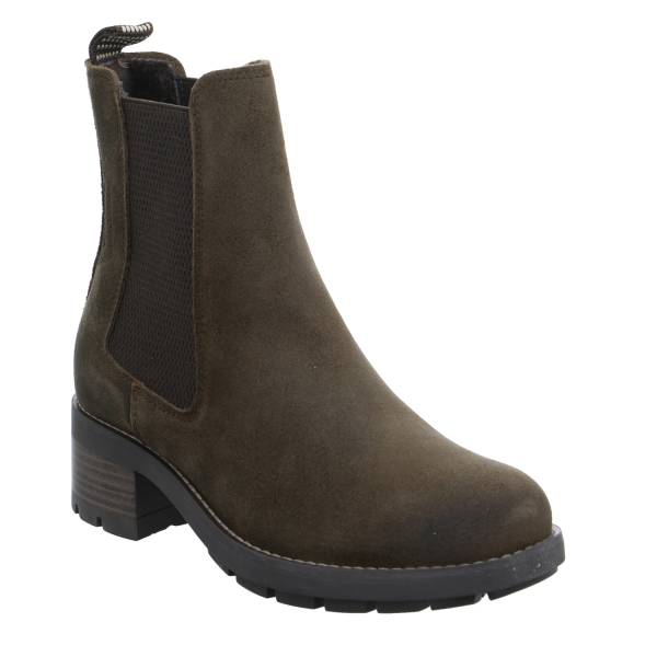 Bild 1 - TAMARIS Stiefelette Braun Leder