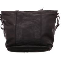 BEAR DESIGN Shopper Schwarz Leder