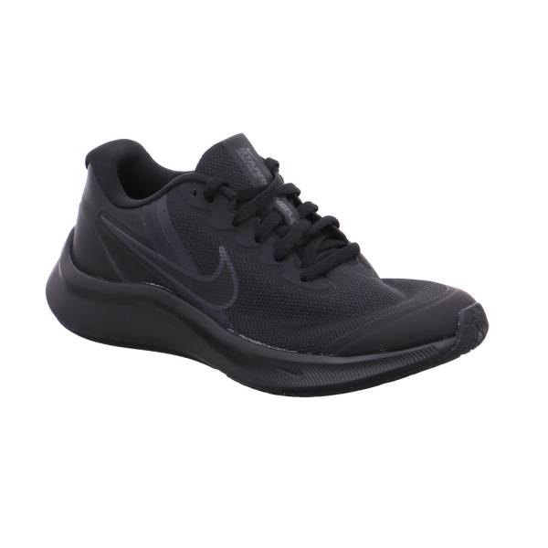 Bild 1 - NIKE Kinder Sportschuh Schwarz Synthetik