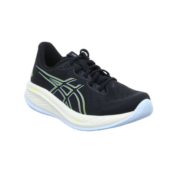 Bild 1 - ASICS Running Crossschuhe Schwarz Lederimitat GEL Cumulus25