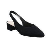 GABOR Slingpumps Schwarz Leder